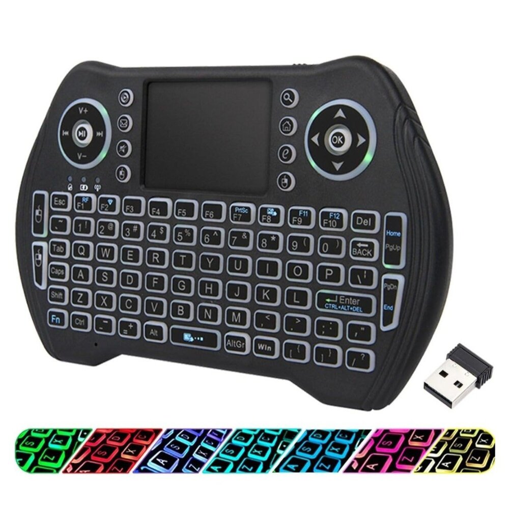 Mini Wireless Keyboard Remote Control Touchpad Smart TV Android Box PC 2.4 GHz